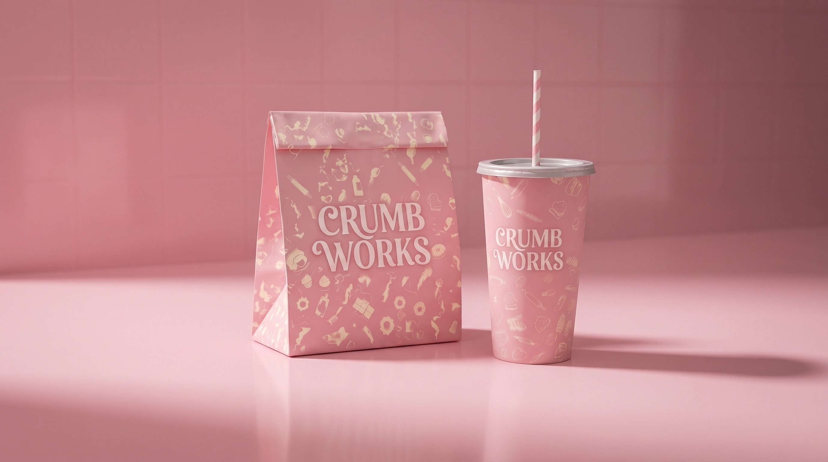Celebration cake by Crumb Works